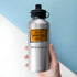 Personalised Best... Silver Water Bottle PER3164-YEL