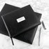 Personalised Black Leather Memoriam Book PER3071-SML