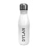 Personalised Bowling Water Bottle - Typewriter PER4934