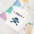 Personalised Boy's Fabric Party Bag TM228