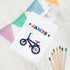 Personalised Boy's Fabric Party Bag TM233