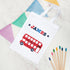 Personalised Boy's Fabric Party Bag TM234