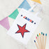 Personalised Boy's Fabric Party Bag TM604