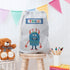 Personalised Boy's Little Monster PE Kit Bag TM450