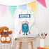 Personalised Boy's Little Monster PE Kit Bag TM453