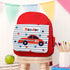 Personalised Boy's Red Mini Rucksack TM112