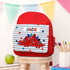 Personalised Boy's Red Mini Rucksack TM115
