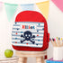 Personalised Boy's Red Mini Rucksack TM599