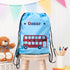 Personalised Boy's Sky Blue Waterproof Swim Bag TM275