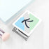Personalised Brush Stroke Rectangle Compact Mirror - Dusk