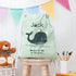 Personalised Children's Whale PE Kit Bag TM030