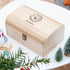 Personalised Christmas Woodland Keepsake Chest PER5468