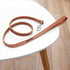 Personalised Classic Brown Leather Dog Lead PER4392