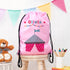 Personalised Classic Pink Circus Waterproof Swim Bag TM325