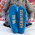Personalised Cobalt Blue & Canary Yellow Christmas Day Socks PER2497-LAD