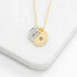 Personalised Contemporary Angel Wing Necklace PER4405