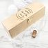 Personalised Couple Name In Heart Frame Wine Box PER3090-SNG
