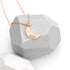 Personalised Crescent Moon Necklace PER4409
