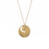 Personalised Cut-Out Heart Shape Necklace PER4128-GLD