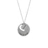 Personalised Cut-Out Heart Shape Necklace PER4128-SIL