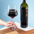 Personalised Dad Living Legend Wine Glass