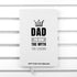 Personalised Dad The Legend A5 Notebook PER3377-WHT