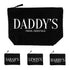 Personalised Daddy & Me Black Wash Bags PER2800-THR