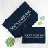 Personalised Daddy & Me Navy Wash Bags PER2799-ONE