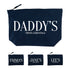 Personalised Daddy & Me Navy Wash Bags PER2799-THR
