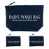 Personalised Daddy & Me Navy Wash Bags PER2799-TWO
