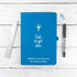 Personalised Dad's Bright Ideas A5 Notebook PER3384-BLU