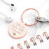 Personalised Day We Met Keyring PER4086-RGL