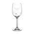 Personalised Petit Wine Glass with Swarovski Crystals