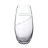 Personalised Spiral Barrel Vase with Swarovski Crystals