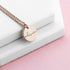 Personalised Disc Necklace PER3753-RGL