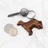 Personalised Dog Breed Wooden Keyring PER3363-LAB