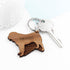 Personalised Dog Breed Wooden Keyring PER3363-PUG