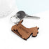 Personalised Dog Breed Wooden Keyring PER3363-SCO
