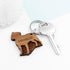 Personalised Dog Breed Wooden Keyring PER3363-STA