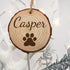 Personalised Engraved Family Cat Christmas Tree Decoration PER2429-HND