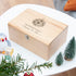 Personalised Family Christmas Eve Chest With Decorative Bauble Design PER5428