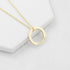 Personalised Family Ring Necklace PER3752-GLD