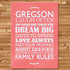 Personalised Family Rules Glass Chopping Board PER512-PIN