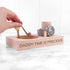Personalised Oak Wood Watch Stand PER3373-SAN