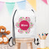 Personalised Flower Waterproof Swim Bag TM318