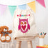 Personalised Girl's Cotton Nursery Bag TM151
