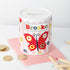 Personalised Girl's Floral Money Box TM208