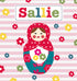 Personalised Girl's Floral Money Box TM214