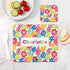 Personalised Girl's Patterned Placemat Set TM617
