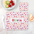 Personalised Girl's Patterned Placemat Set TM619